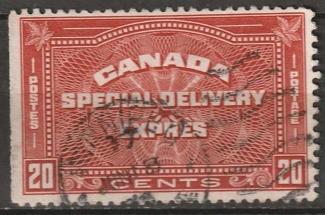 Canada 1932 Sc E5 special delivery used Winnipeg MB CDS