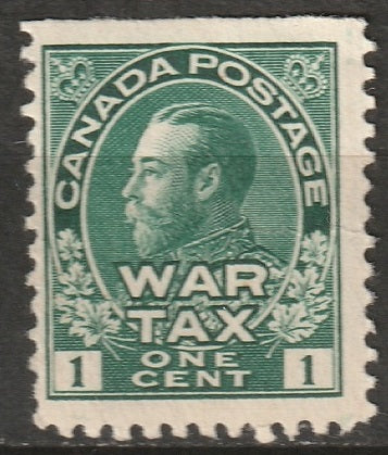 Canada 1915 Sc MR1 war tax MNH** crease