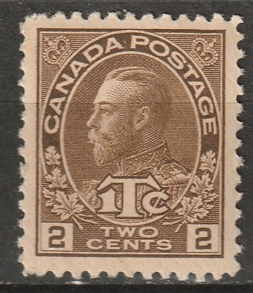 Canada 1916 Sc MR4 war tax MH* die II