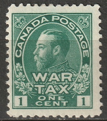 Canada 1915 Sc MR1 war tax MLH*