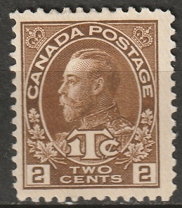 Canada 1916 Sc MR4 war tax MH* die II