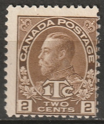 Canada 1916 Sc MR4 war tax MH* die II