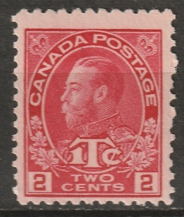 Canada 1916 Sc MR3 war tax MNH** die I