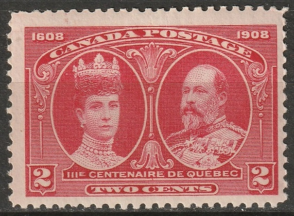 Canada 1908 Sc 98 MLH*