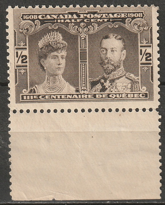 Canada 1908 Sc 96 MNH** with selvedge