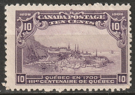 Canada 1908 Sc 101 MH*