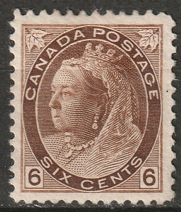 Canada 1898 Sc 80 MH* some disturbed gum