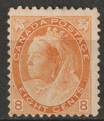 Canada 1898 Sc 82 MH* disturbed gum