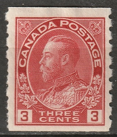 Canada 1924 Sc 130 coil MH*