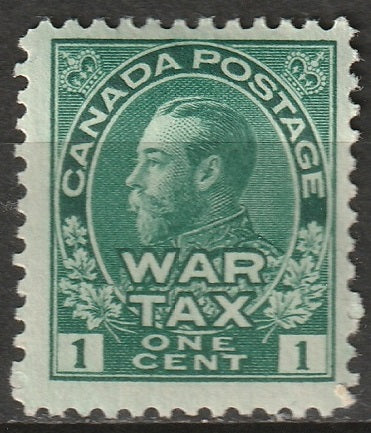 Canada 1915 Sc MR1 war tax MH*