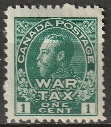 Canada 1915 Sc MR1 war tax MH*