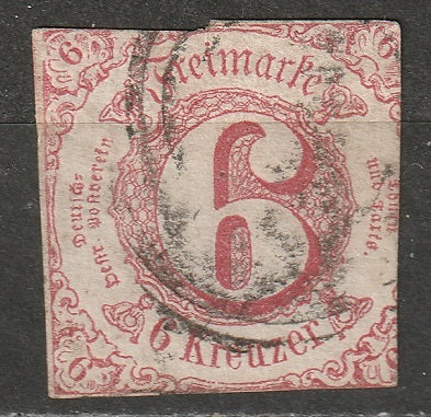 Thurn & Taxis 1859 Sc 49 used