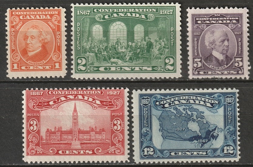 Canada 1927 Sc 141-5 set MNH**