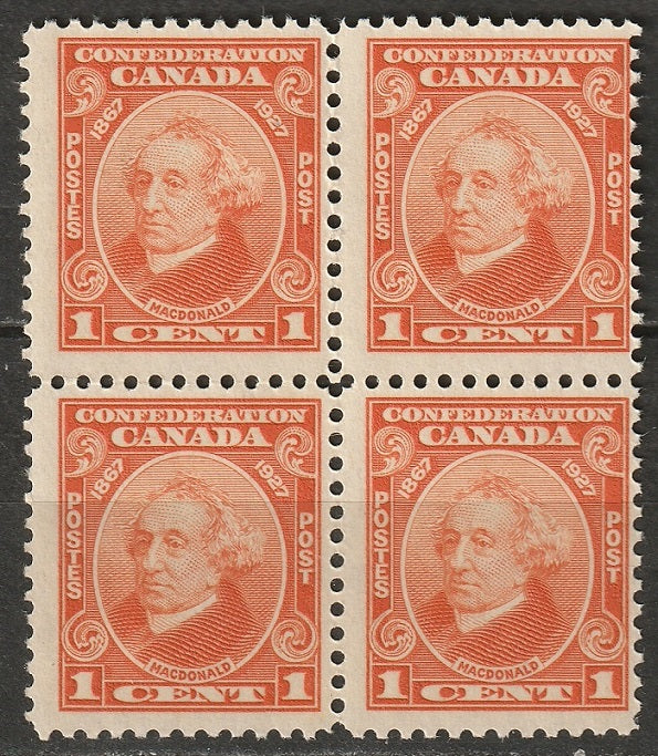 Canada 1927 Sc 141 block MNH**