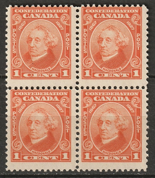 Canada 1927 Sc 141 block MNH**