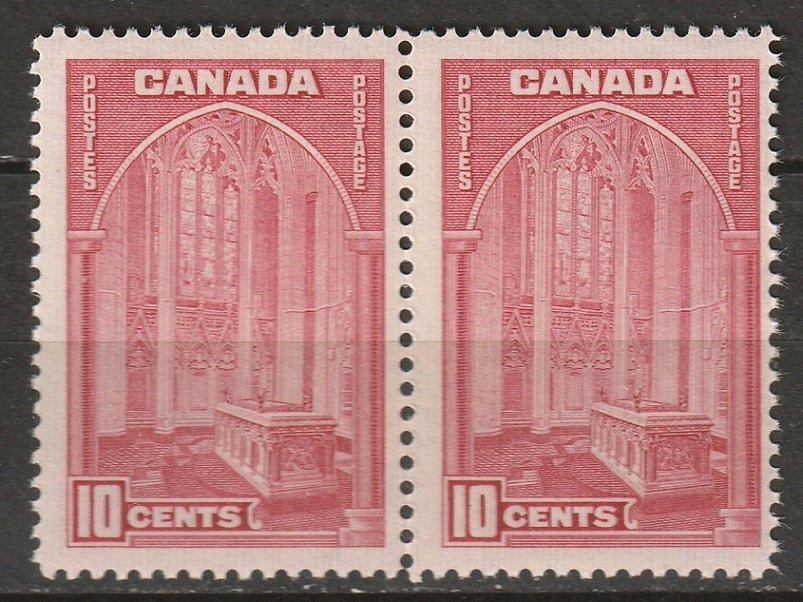 Canada 1938 Sc 241a pair MNH**