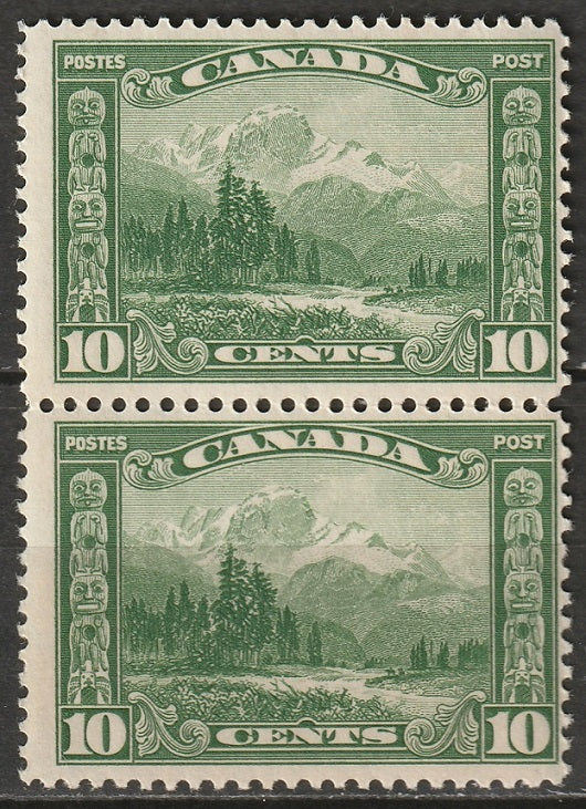 Canada 1929 Sc 155 pair MNH**