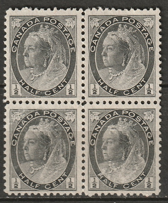 Canada 1898 Sc 74 block MNG(*)