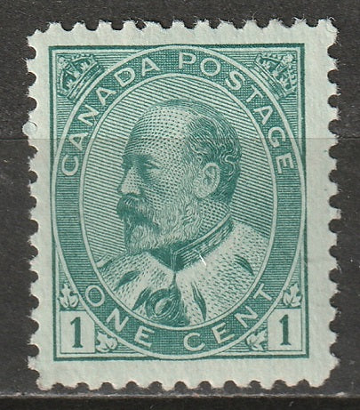 Canada 1903 Sc 89 MH* some disturbed gum