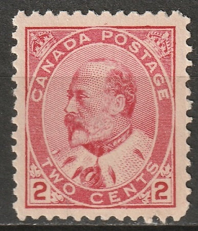 Canada 1903 Sc 90e MLH* type I