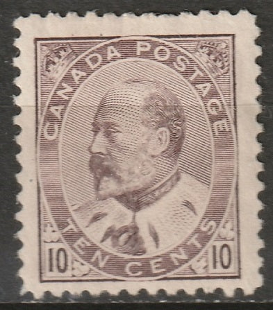 Canada 1903 Sc 93 MH* some disturbed gum