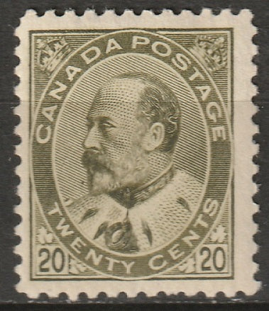 Canada 1904 Sc 94 MH* some disturbed gum