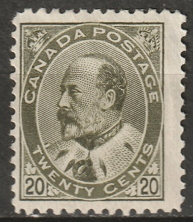 Canada 1904 Sc 94a MH*