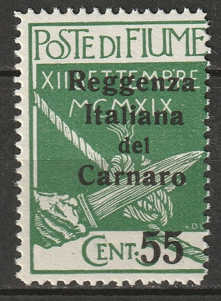 Fiume 1920 Sc 116 MNH**