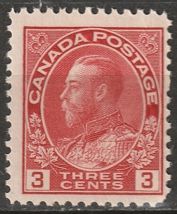 Canada 1923 Sc 109 MNH** die I carmine