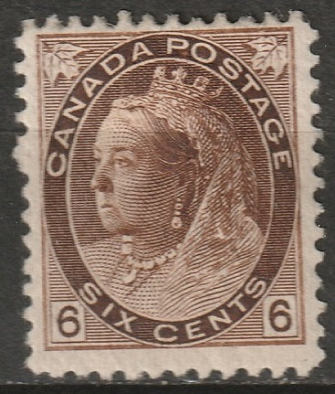 Canada 1898 Sc 80 MH* some disturbed gum