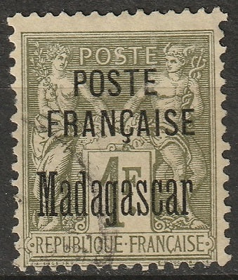 Madagascar 1895 Sc 21 used