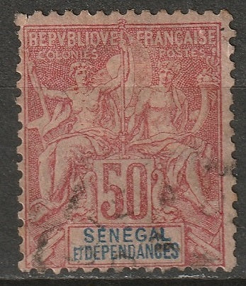 Senegal 1892 Sc 49 Yt 16 used