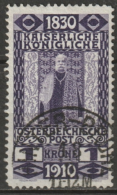 Austria 1910 Sc 141 Mi 174 used
