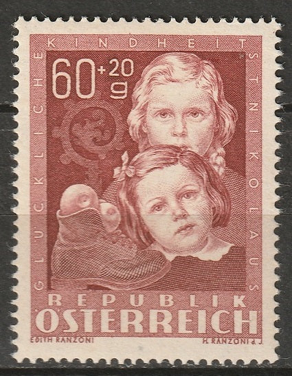 Austria 1949 Sc B261 Mi 930 MLH*