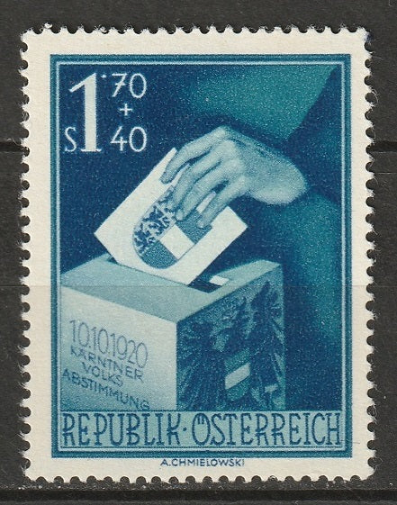 Austria 1950 Sc B271 Mi 954 MLH*