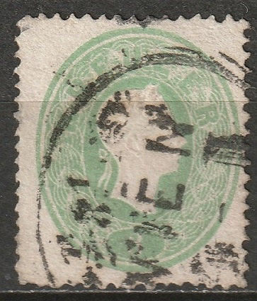 Austria 1860 Sc 13 Mi 19 used Wien cancel