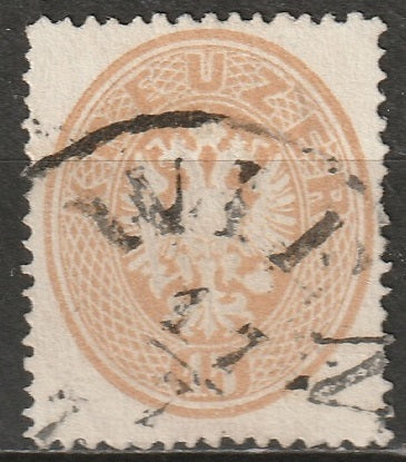 Austria 1863 Sc 21 Mi 28 used Wien cancel small thin