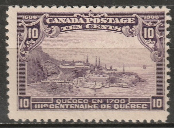 Canada 1908 Sc 101 MLH*