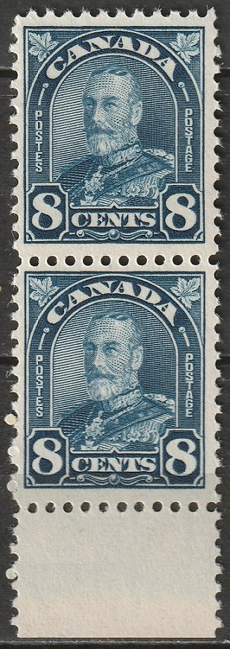 Canada 1930 Sc 171 margin pair MNH**