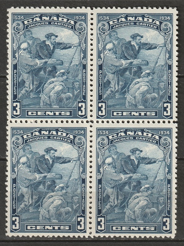 Canada 1934 Sc 208 block MNH**