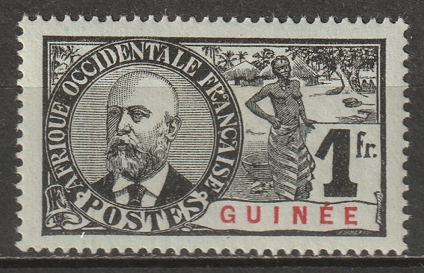 French Guinea 1906 Sc 45 MH*