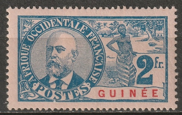 French Guinea 1906 Sc 46 MH*