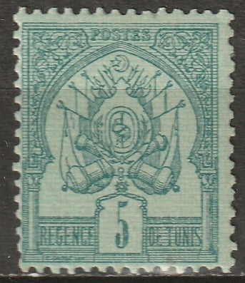 Tunisia 1888 Sc 3a MLH*