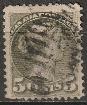 Canada 1876 Sc 38 used