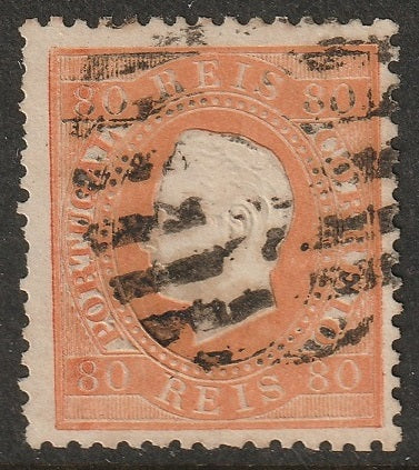 Portugal 1871 Sc 44 used