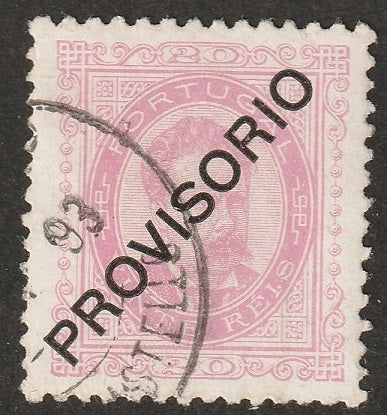 Portugal 1892 Sc 83 used