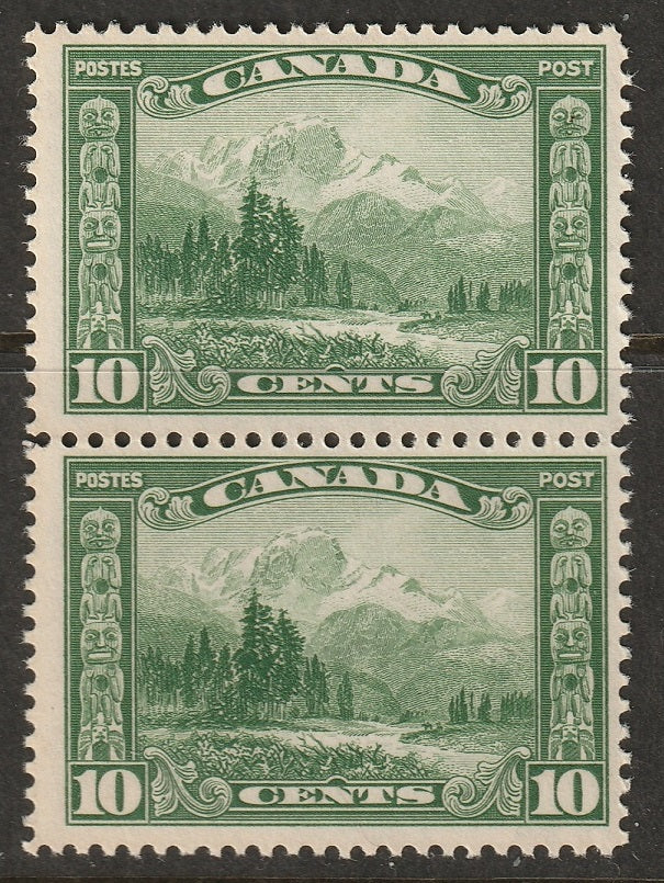 Canada 1928 Sc 155 pair MNH**