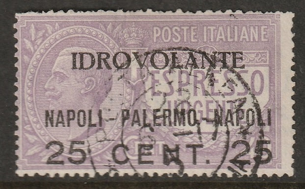 Italy 1917 Sc C2 air post used