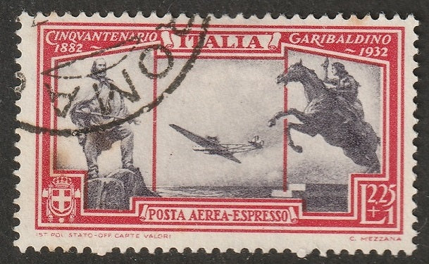 Italy 1932 Sc CE1 air post express used