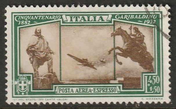 Italy 1932 Sc CE2 air post express used